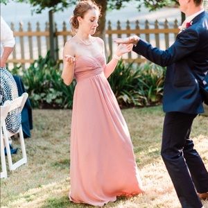 Strapless Bridesmaid Dress